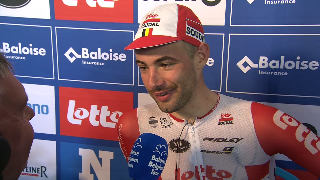 Baloise Belgium Tour: "Ik win de etappe maar wat een supersterke Evenepoel!" - Victor Campenaerts