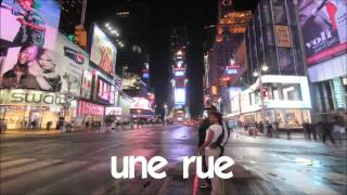 J'apprends à lire # 1 time lapse # une rue