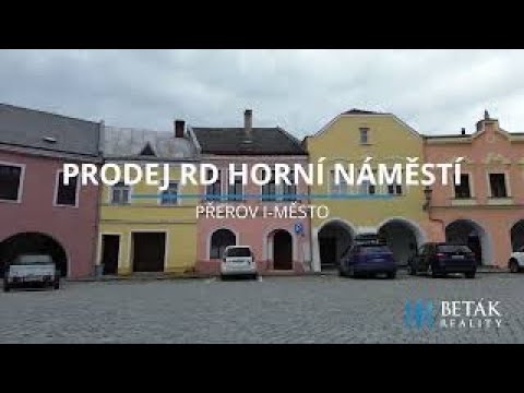 Video Prodej - Historický rodinný dům Horní náměstí, Přerov I-Město