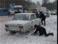 Сильнейший снегопад в Одессе