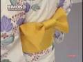 How to put on a YUKATA