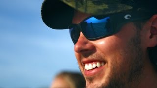 Очила за риболов Costa Blackfin - Matte Black, Blue Mirror 580G