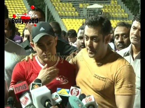 Salman Khan,Tiger Shroff, Aamir, Hrithik, Imraan & Others at Charity Celebrity Football Match-4