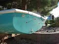Cleaning Old Sailboat