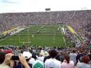 Notre Dame fight song and view from our seats Notre Dame fight song and view from our seats