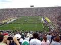 videos de Notre Dame fight song and view from our seats