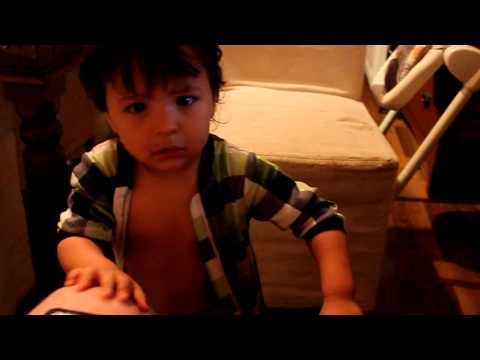 baby dancing hard to song drinking problem FUNNY