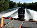 Bass Boat in Angelina River