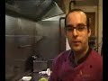 Bacalao a la crema de ajos tiernos con cama de humus