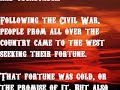 Tales West: Opening Text Tales West: Opening Text