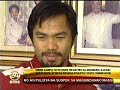 MANNY PACQUIAO Tested NEGATIVE on ILLEGAL Substance (MIGUEL COTTO Aftermath) - Nov. 25, 2009