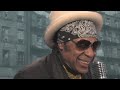 classic st. james infirmary performed by king bee and the stingers. buddy bowzer on sax and vocals, scheebo on drums, jared booty on lead guitar and ben on bass guitar. video by alan rand. copyright 2008.