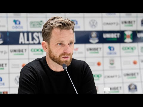 AIK Fotboll: AIK Play: Presskonferens efter Varberg – AIK 0–1