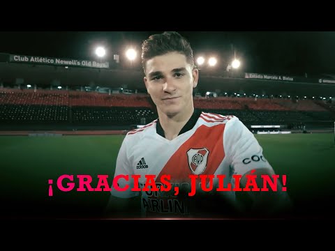  La despedida de JULIÁN ÁLVAREZ, orgullo de nuestro semillero 