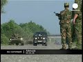 Separatist troops vs Georgian military