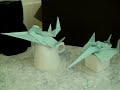 jet fighter designs origami ( paper folding)