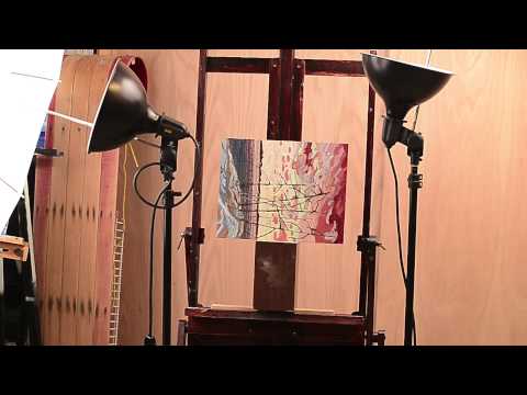 how to properly photograph an oil painting