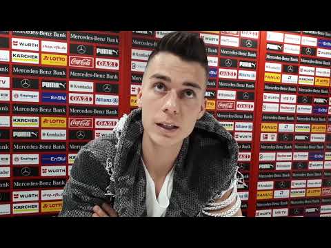 VfB Stuttgart: Kurzinterview mit VfB-Neuzugang Erik Tho ...