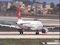 Air Malta A319 landing