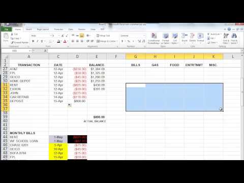how to budget money and save worksheets