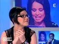 chlo� delaume faisant le bilan de l'ann�e sur le forum de l'�mission. interrogations sur la diff�rence entre le public t�l� et le public web d'arr�t sur image.