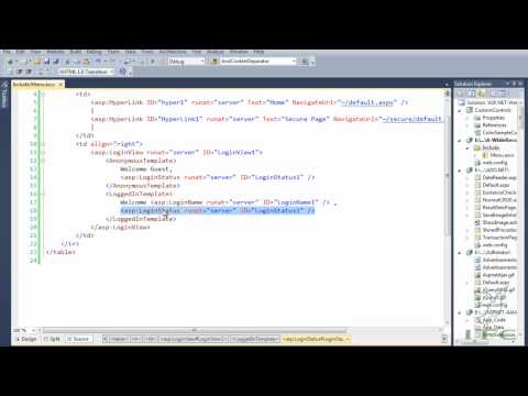 how to provide security in asp net