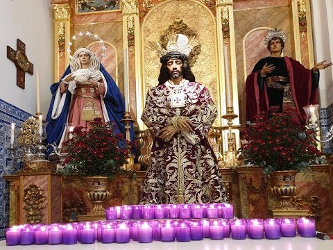 Devoto Besamanos Ntro Padre Jesús Cautivo, Ofrenda de Velas y Alimentos