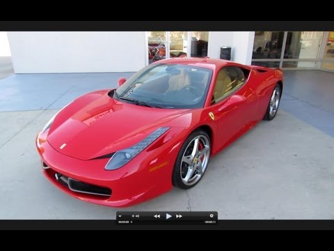 2010 Ferrari 458 Italia Start Up, Exhaust, and In Depth Tour