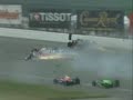 Dario Franchitti Multi Car Crash @ Michigan 400