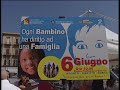 Servizio Tg: Manifestazione per l'affido P.zza Politeama