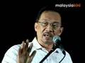 Embattled leader speaks at 10,000-strong rally V