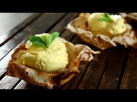 Mango Ice Cream Recipe Without Ice Cream Maker | Eggless Recipe | Quick and Easy Recipe By Upasana