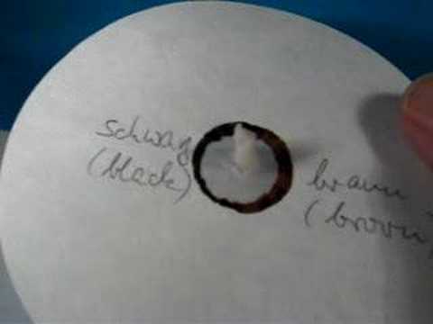 Chromatography with Stabilo Point 88