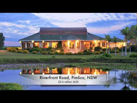 real eatate video - Riverfront Luxury Mansion: Pimlico, Ballina, NSW