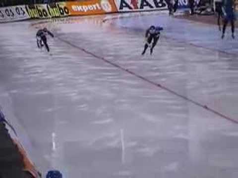 500m world record -Tucker Fredricks commentary