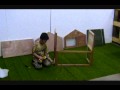 Guinea pig / Rabbit hutches Model GRCC-006 by cconly