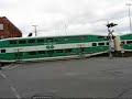 GO Train Departing Brampton Station