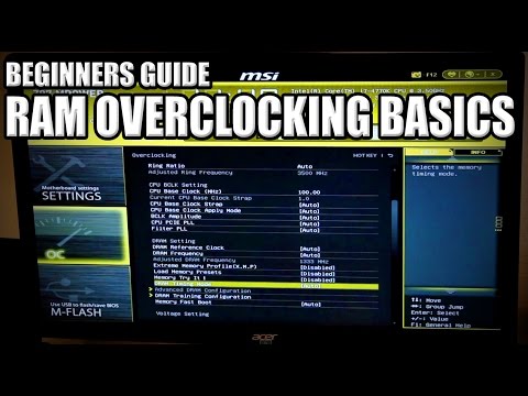 how to properly overclock ram