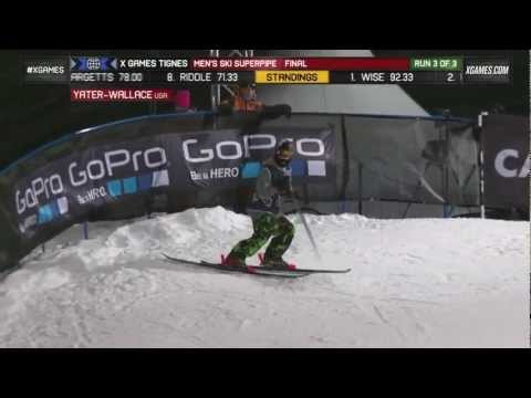 Torin Yater-Wallace wins men's Ski Superpipe