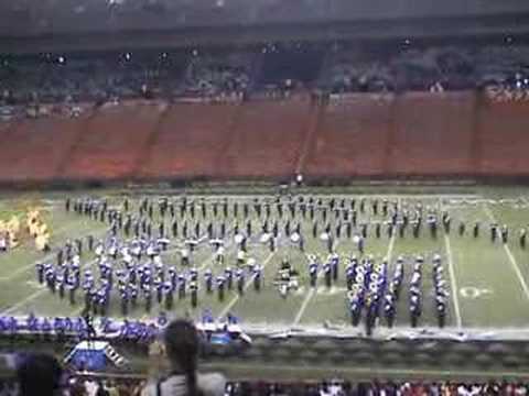 Pirates!!!: 2005 Moanalua H.S. "Menehune" Marching Band & Color Guard- Close View