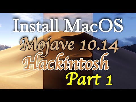 Install MacOS Mojave Hackintosh | Making Bootable USB | Step by Step | Part 1