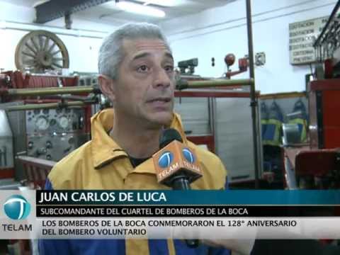 Bomberos de la Boca celebraron su 128º aniversario