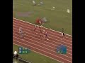 Michael Johnson's 200M WR 19.32 in 1996 Atlanta Olympics