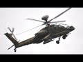 陸上自衛隊 AH-64D 戦闘ヘリアパッチ・ロングボウ M230 30mm機関砲実弾射撃