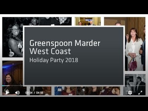 Greenspoon Marder West Coast Holiday Party 2018
