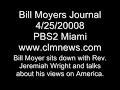 Jeremiah Wright On Bill Moyers Part 3 (Full Interview)