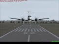 FS2004 Aeroworx Beechcraft King Air B200 EDDG RWY25