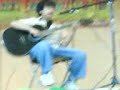 Randel playing a Medley of Save Me and That girl