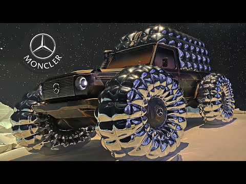 NEW 2024 Mercedes Moncler- G-CLASS Puffer Jacket G Mondo Project CAR!