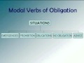 Modal Verbs of Obligation